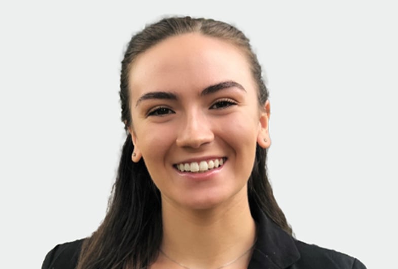 Headshot of Katrina McCarthy., GDP Associate at Messer, featured on the 'Life at Messer' page