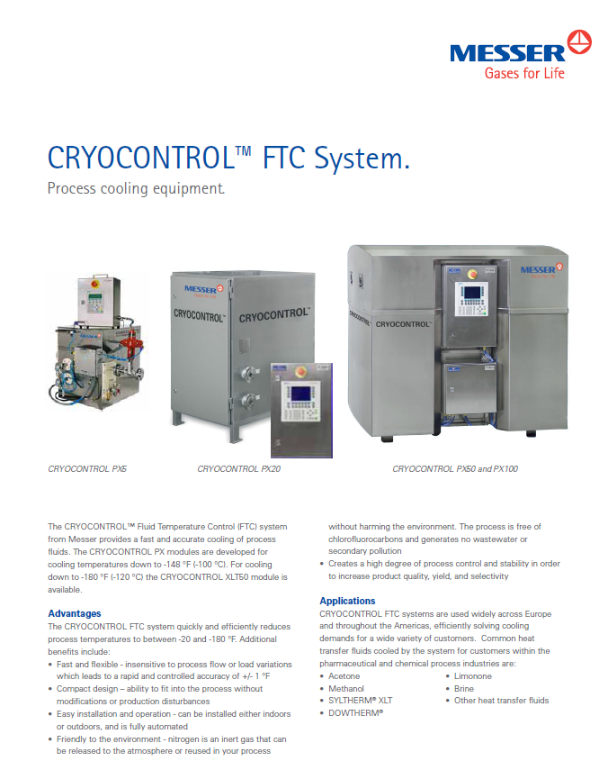 CRYOCONTROL® FTC System
